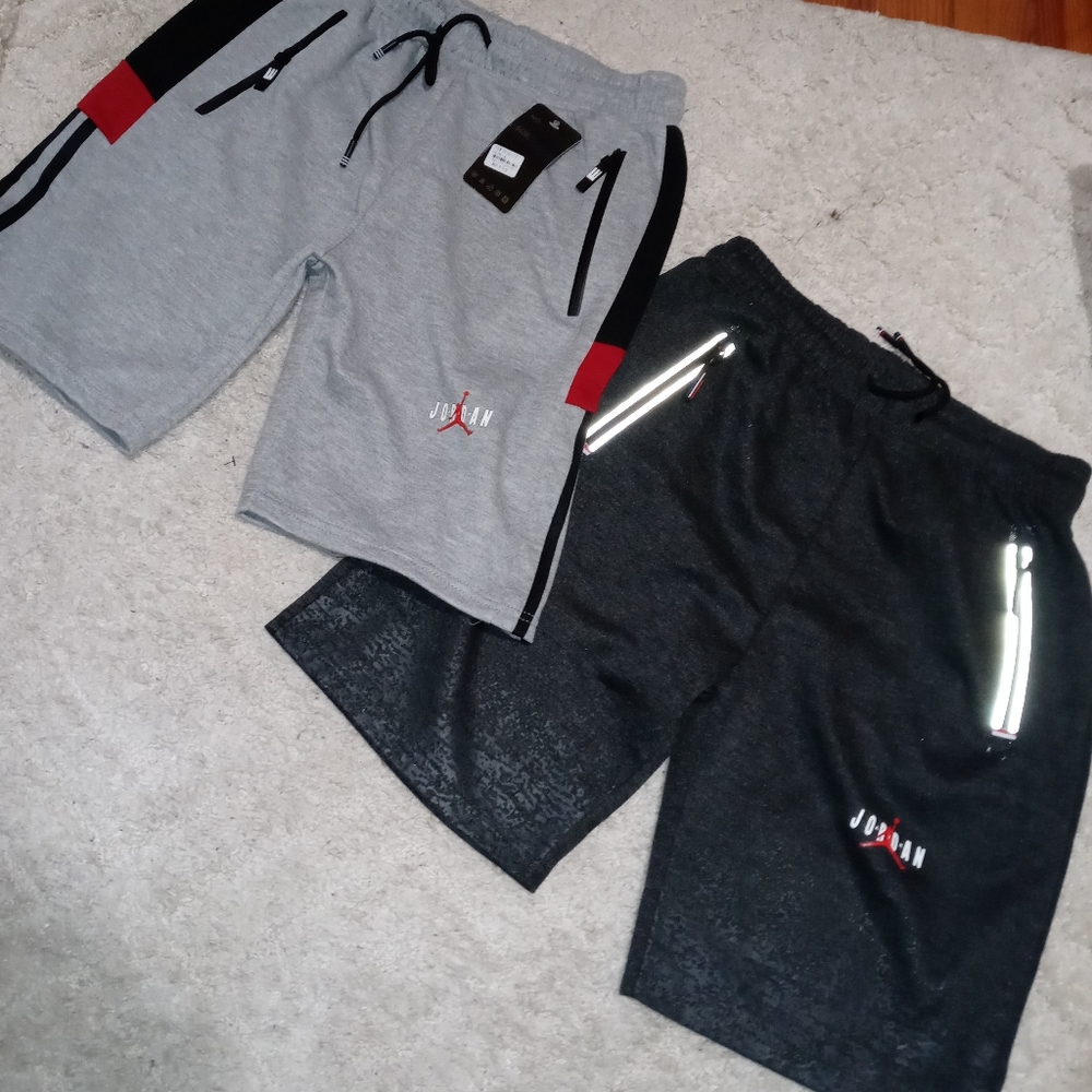 Two Pairs of Men's size large Jordan Shorts
